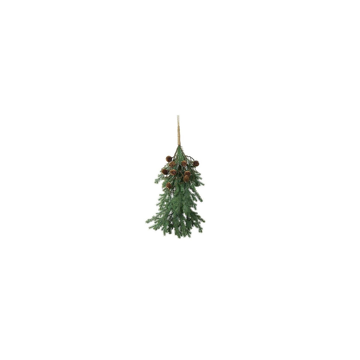 Country field countryfield hanger dennenappel picea abies groen kunststof ø8x13cm