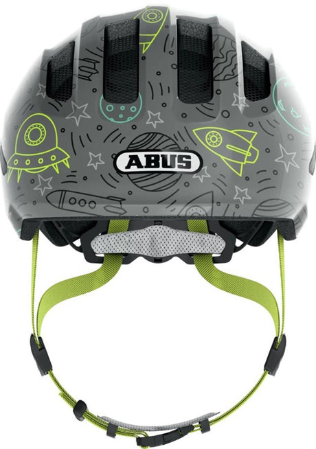 Abus helm Smiley 3.0 LED Grijs space M 50-55cm