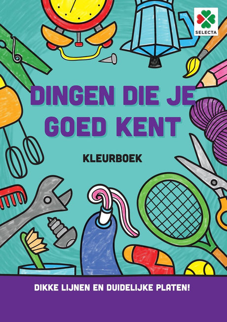 Selecta dingen die je goed kent - kleurboek