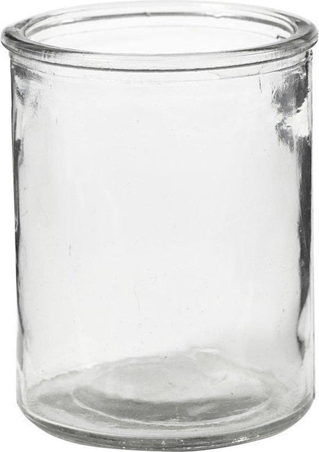 Creativ company waxinelicht, h: 9,8 cm, d: 8 cm, 6 stuks