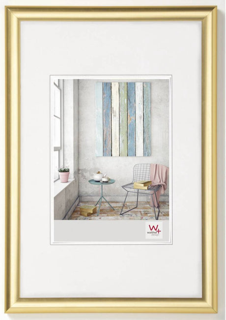 Walther trendstyle - kunststof lijst - fotoformaat 30x45 cm - goud