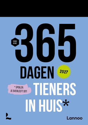 Lannoo scheurkalender 365 dagen tieners in huis 2027