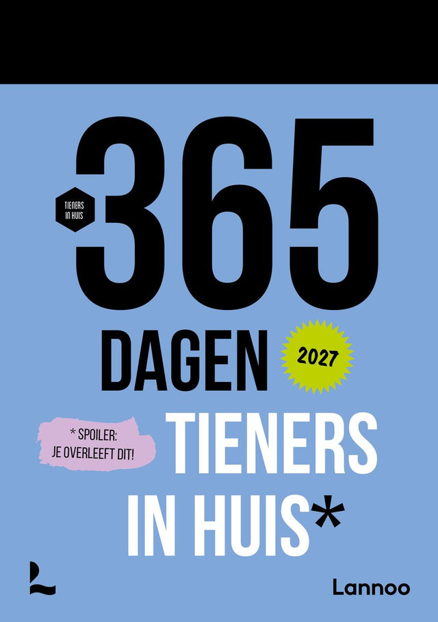 Lannoo scheurkalender 365 dagen tieners in huis 2027