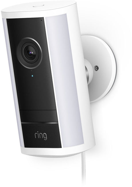 Ring spotlight camera 4k pro - met adapter - wit