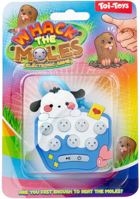 Toi-toys geheugenspel mollen vangen aan sleutelhanger