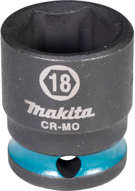 Makita 18 x 30 mm 3 8 impact black krachtdop - e-15992