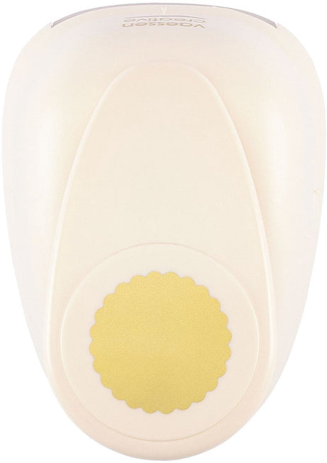 Vaessen creative pons - figuurpons - cirkel geschulpt - ø 6,3 cm