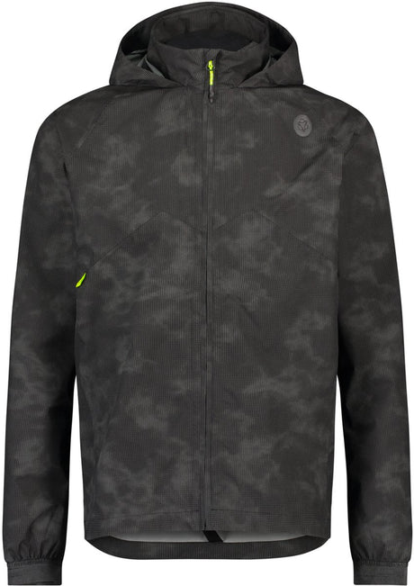Agu commuter reflection - regenjas - heren - reflecterend - waterdicht 10.000mm - ademend - zwart - l