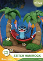 Beast kingdom toys lilo stitch d-stage pvc diorama stitch hammock 13 cm dioramas