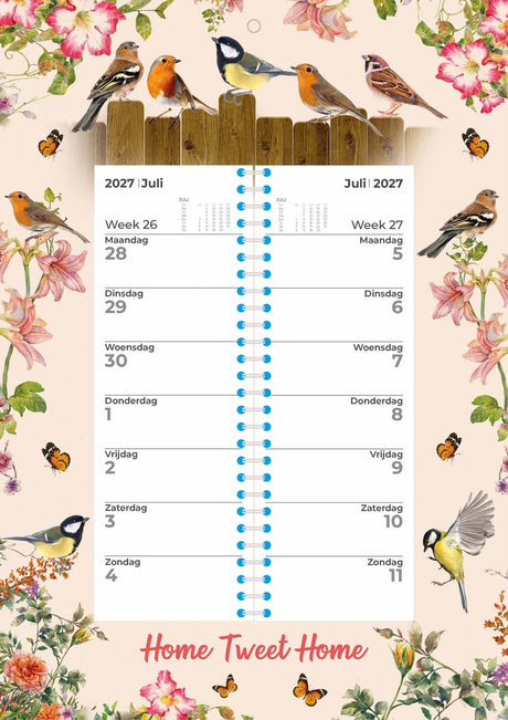 Plenty gifts birds weekomleg kalender 2027