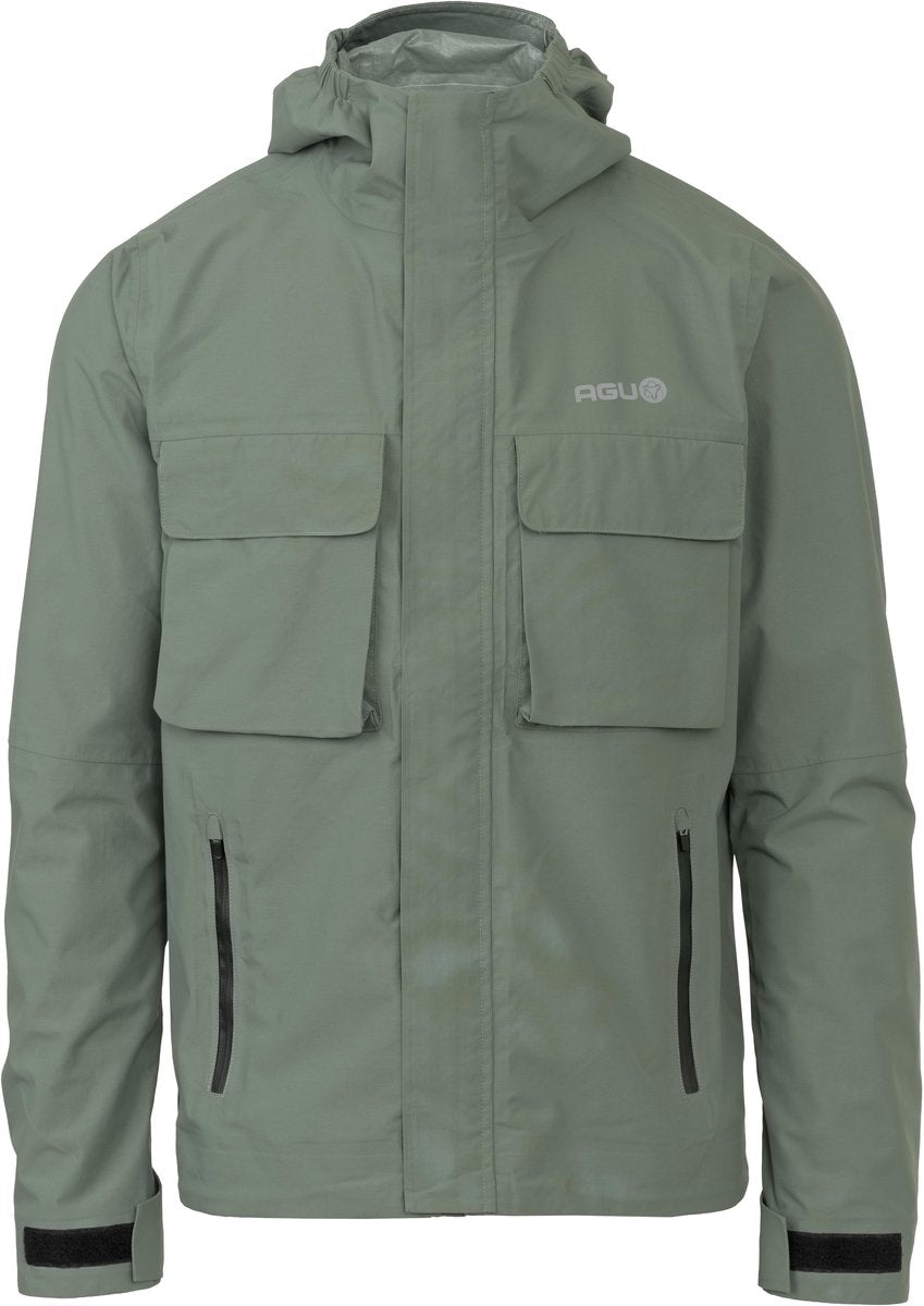 Agu city cruiser regenjas dark sage