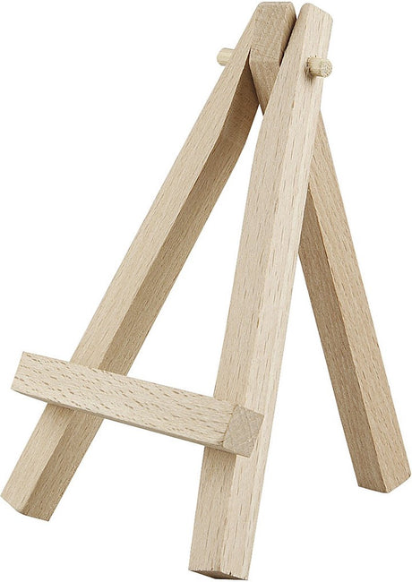 Creativ company mini schilderezel hout 11,5 cm