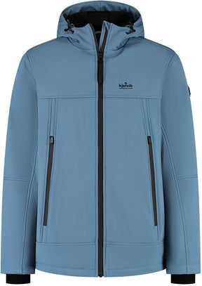 Kjelvik dax heren outdoorjas - licht blauw
