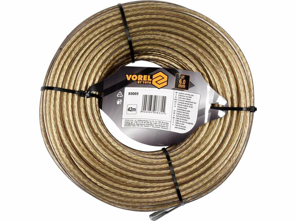 Vorel douaneverbinding staal 6mm*42m