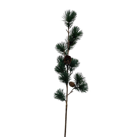 Roberts collection ceder spray dennenappel 66 cm grijs