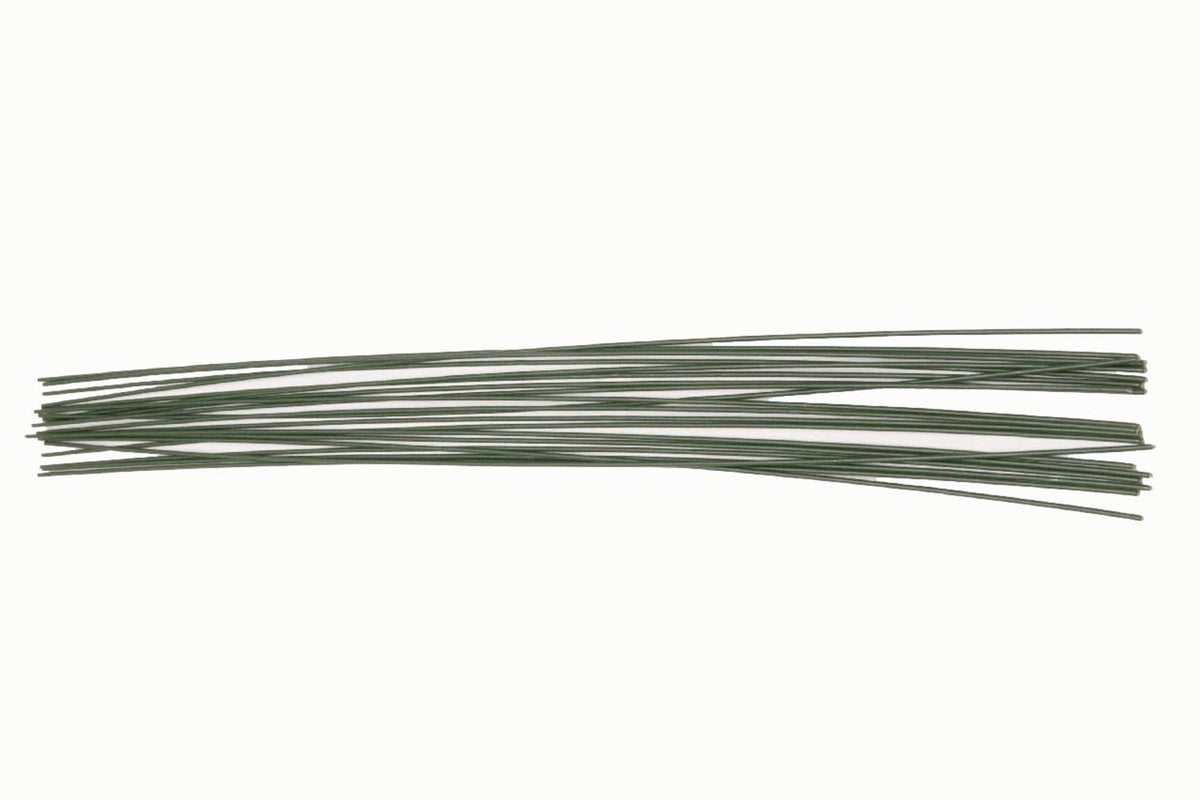 Hbx natural living hobby steekdraad 1.5x400mm 20 stuks groen