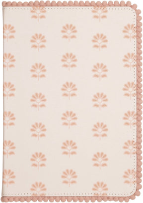 Eccolo notitieboek - pompom blockprint - lijn - ca.15x20cm - ec-d459c