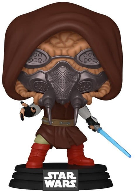 Funko star wars ahsoka - plo koon (glow-in-the-dark) vinylfiguur 852 unisex pop! - neutraal - standard