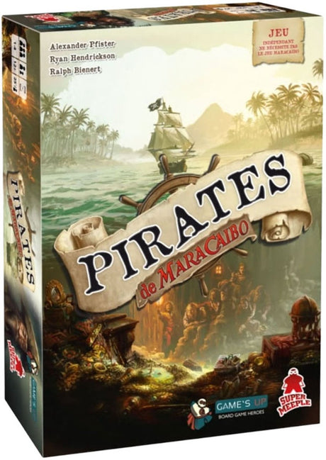 Geronimo games pirates of maracaibo nl - nederlandstalig - - bordspel - vanaf 12 jaar oud - van 1 tot 4 spelers