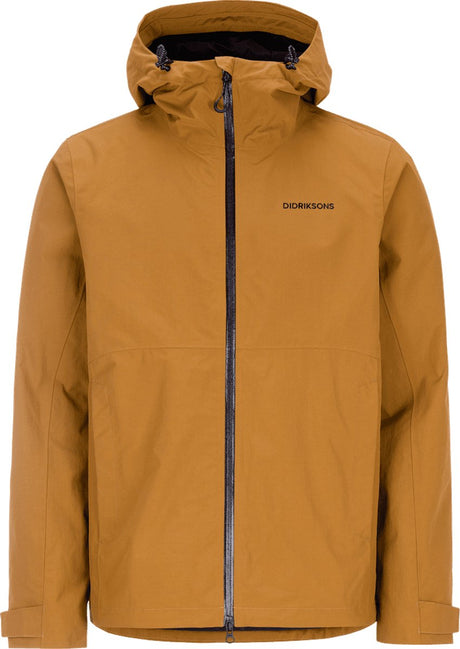 Didriksons trien usx jacket 2 heren outdoorjas - spice brown m