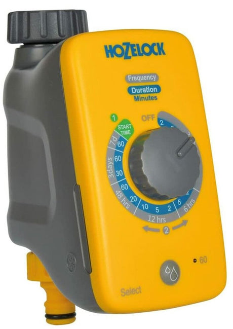 Hozelock select controller irrigatieprogrammeur geel