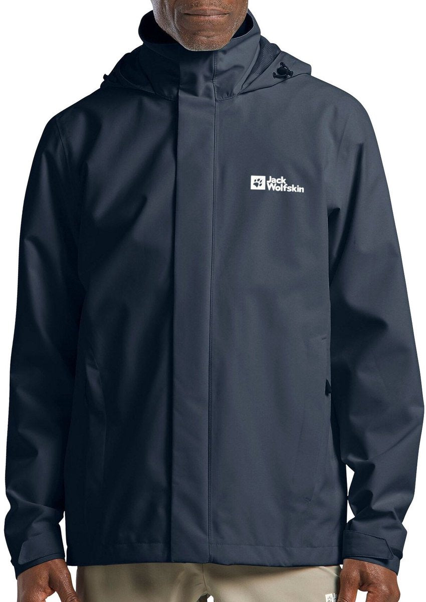 Jack wolfskin trailtime 2l jas heren - maat m