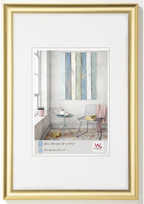 Walther trendstyle - kunststof lijst - fotoformaat 20x30 cm - goud