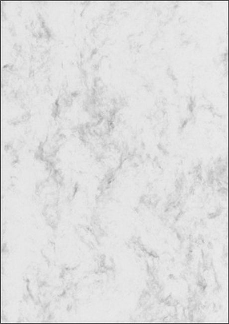 Sigel designpapier marmer grijs a4 90 grams 100 vel