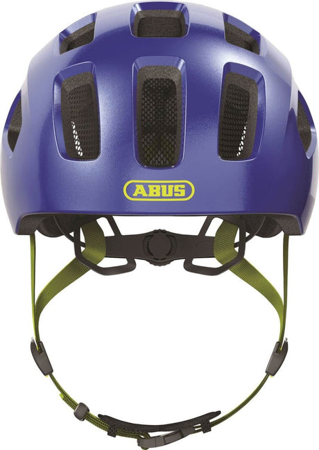 Abus fietshelm youn-i 2.0 sparkling blue s - 48-54 cm - blauw - geschikt voor gebruik op elektrische fietsen - stadsfietsen - 240 g