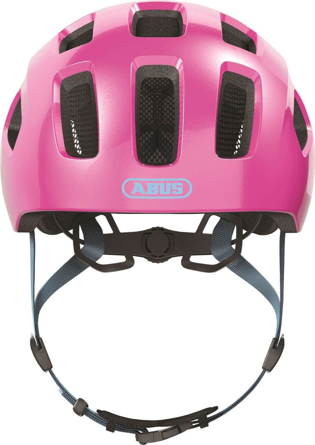 Abus fietshelm youn-i 2.0 sparkling pink m - 52-57 cm - pink - geschikt voor gebruik op elektrische fietsen - stadsfietsen - 260 g m
