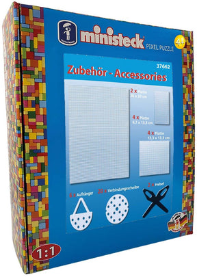 Ministeck creatieve accessoires xl box - 38 stuks - fantasierijk speelgoed.