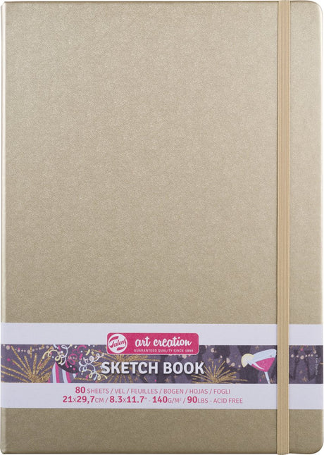 Talens art creation schetsboek witgoud 21 x 29.7 cm 140 g 80 vellen