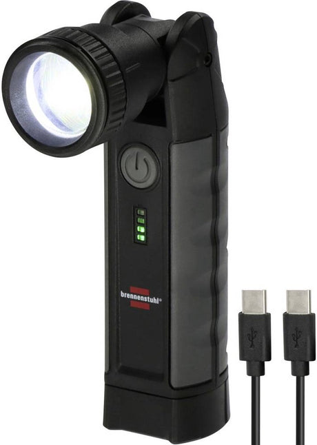 Brennenstuhl tl 1000 acw zaklamp werkt op een accu led 1000 lm 300 g