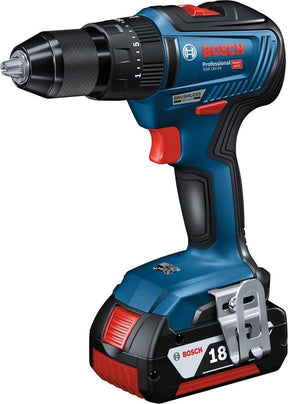 Bosch professional gsb 18v-55 accuboormachine - met 2x 18v accu's en lader