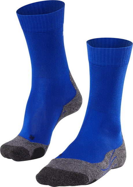 Falke tk2 cool anti-blaar dik lyocell functioneel materiaal wandelsokken heren blauw - maat 44-45 44 45