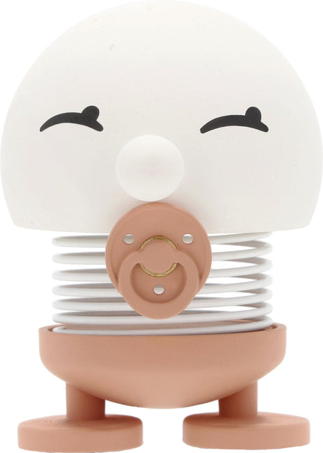 Hoptimist baby bimble beeldje - s - roze - lief baby beeld babykamer decoratie - kraamcadeau en cadeau idee voor geboorte, baby meisje of babyshower