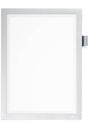 Durable duraframe magnetisch kader note a4, zilver