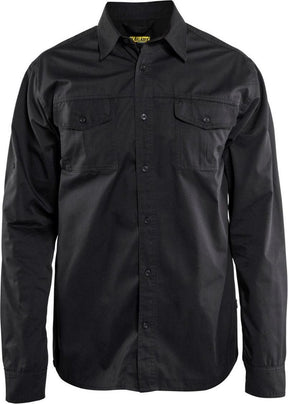 Blåkläder blaklader 3298 werkoverhemd twill zwart xxxl