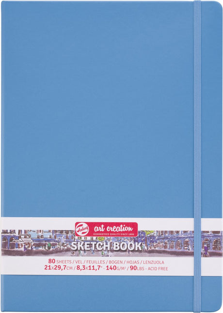 Talens art creation schetsboek blauw 21 x 29.7 cm 140 g 80 vellen