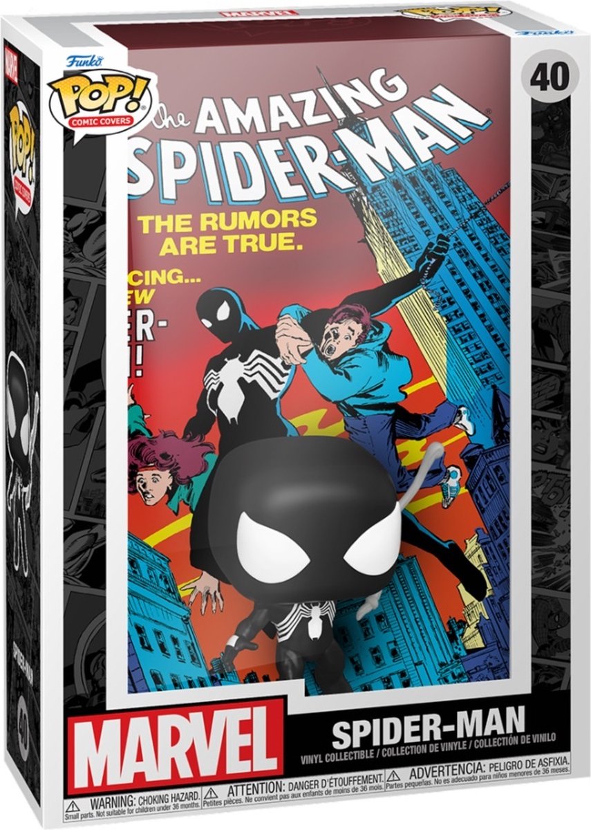 Funko pop comic cover: marvel - amazing spider-man pop #40