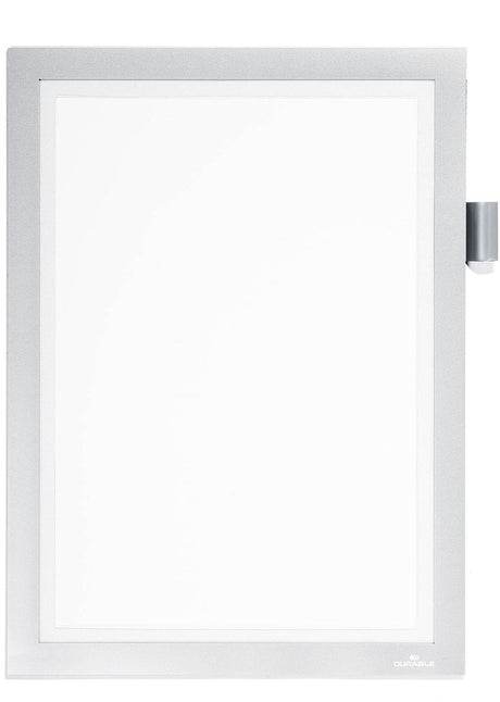 Durable duraframe magnetisch kader note a4, zilver