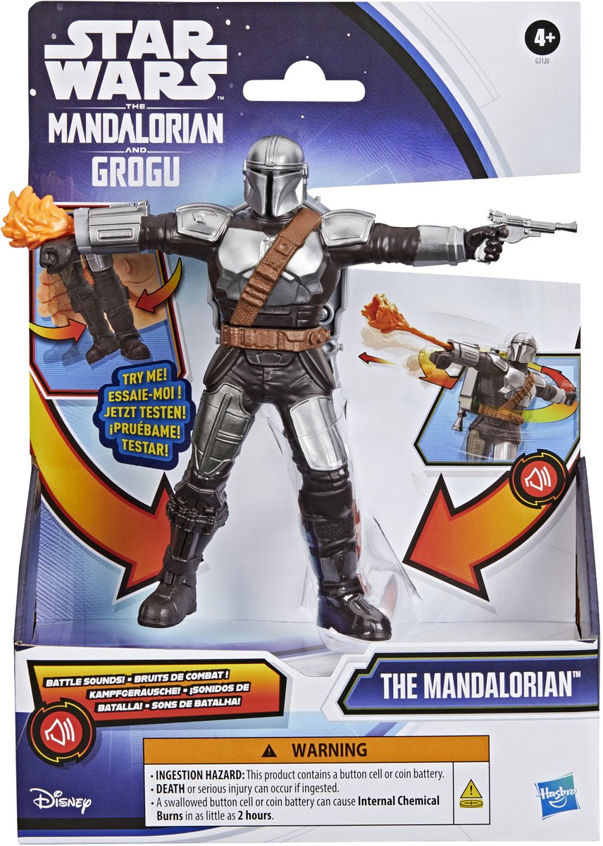 Hasbro star wars the mandalorian action fx - actiefiguur 15 cm