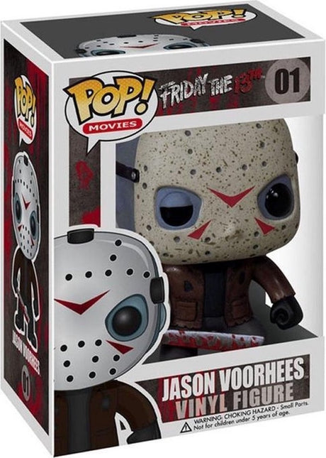 Funko pop movies: jason voorhees - friday the 13th - horrorfiguur - 9,5 cm - #01