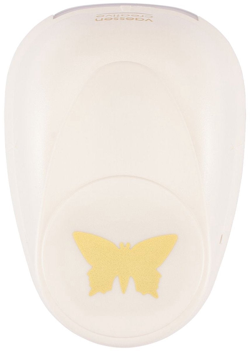 Vaessen creative pons - figuurpons - vlinder - 2,2 x 3,5 cm