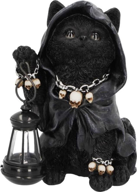 Nemesis now - reapers feline lantern 18.5cm beeld figuur - multicolours