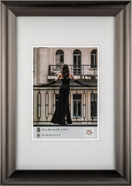 Walther venice - fotolijst - fotoformaat 20x30 cm - staal