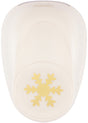 Vaessen creative pons - figuurpons - sneeuwvlok - 3,3 x 3,8 cm