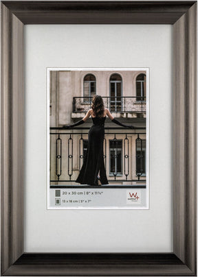 Walther venice - fotolijst - fotoformaat 20x30 cm - staal