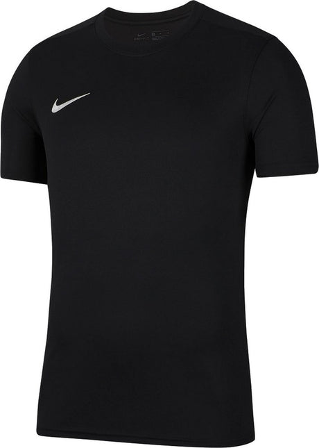 Nike park vii ss sportshirt - maat 140 - unisex - zwart