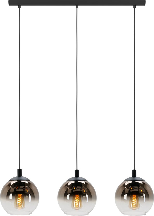 Eglo ariscani 1 hanglamp - e27 - 76.5 cm - zwart koper